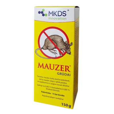 Mauzer grūdai, 150 g